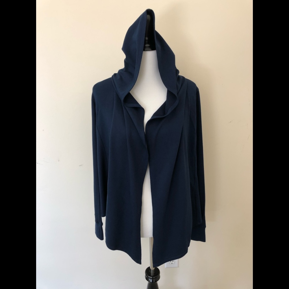 NWT Navy NUX Wrap with Hood